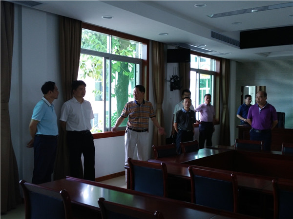 市政协黄健平主席到光泽调研指导工作